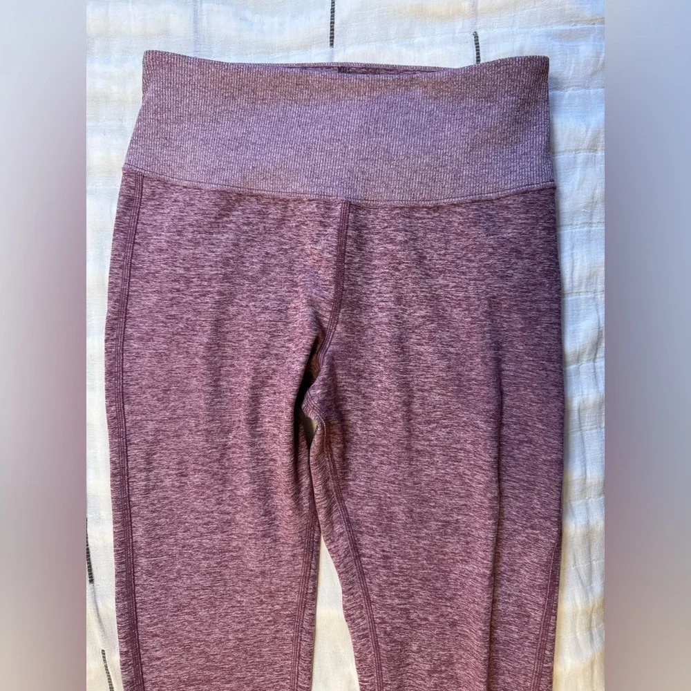 Alo Yoga High Waist Alosoft Lounge Leggings Pink Dragonfruit Heather Size M